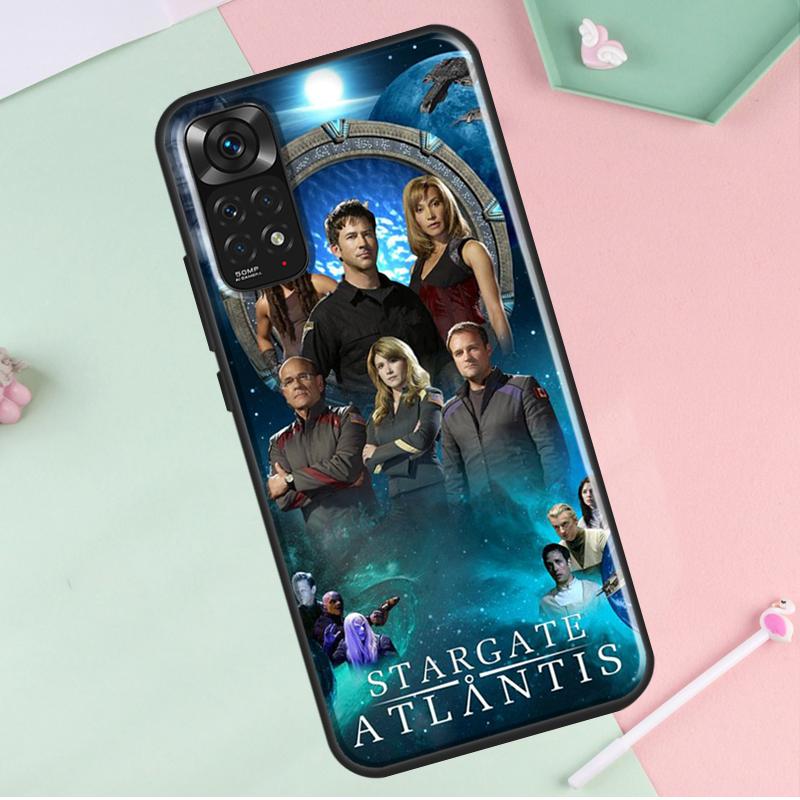 Hvězdná brána Atlantida pro Redmi Note 12 Pro Plus kryt pro Redmi Note 10 8 9 11 Pro 12S 11S 10S 9S 9C 10C 12C pouzdro