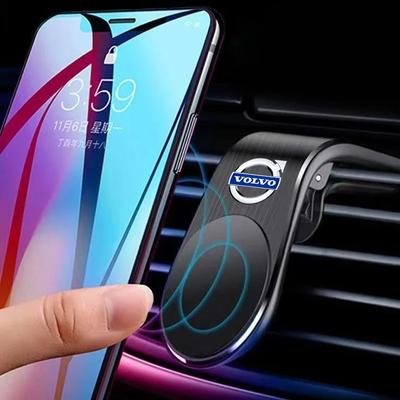 For Volvo XC90 V90 V60 XC60 V40 S80 S60 S90 C4 Gravity Car Phone Holder Mount Stand Air Vent Clip GPS Mobile Cell Support In Car
