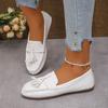Grote Maten Schoenen voor Dames 36-43 Herfst Mode Ronde Neus Instappers Plateau Sleehakken Antislip Platte Schoenen Casual Zapatos De Mujer 2026