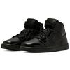 (WMNS) Air Jordan 1 Mid Patent 'Triple Black' Women's BQ6472-003