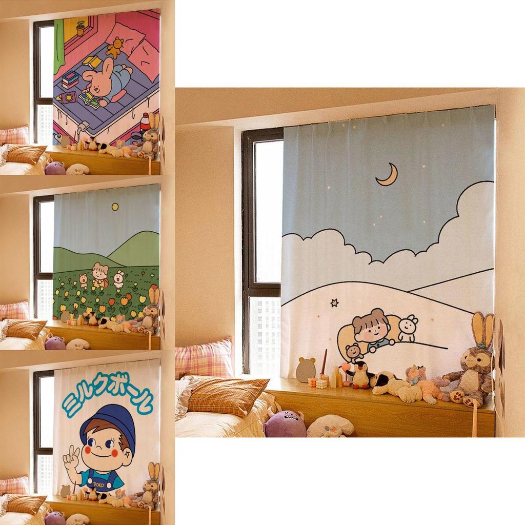 Elegant Velcro Curtain Window For Home Bedroom Decor Soft And Breathable Polyester