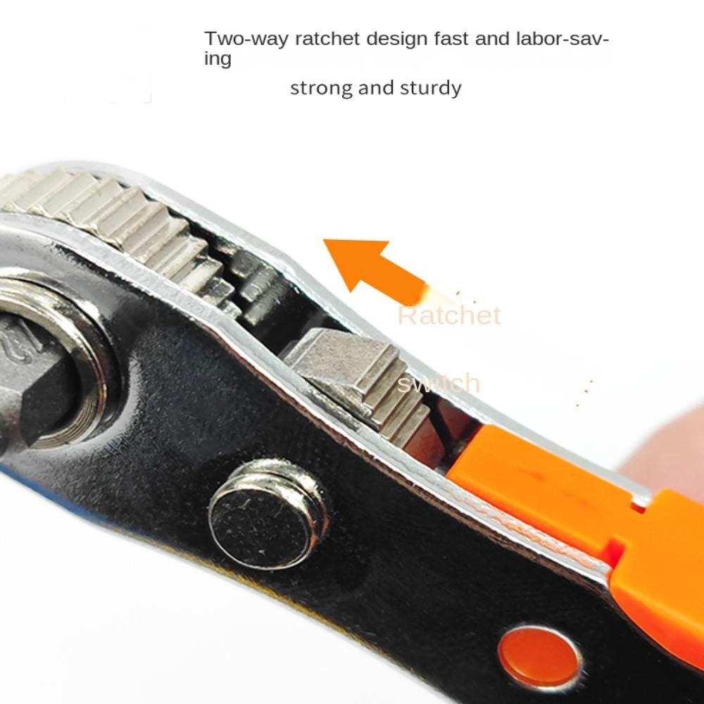 36-tooth Two-way Screwdriver Mini Right Angle Screwdriver New Ratchet Screwdriver  Home
