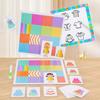 Double Change Of Clothing Battle Kids Dress Up House Matching Educational Toy DIY Change Clothes Puzzle Montessori Kids Girl Gam