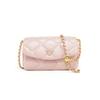 New Disney Mickey Series PU Shoulder Bag, Crossbody Bag Trumpets Women's Pink BMK-71066P