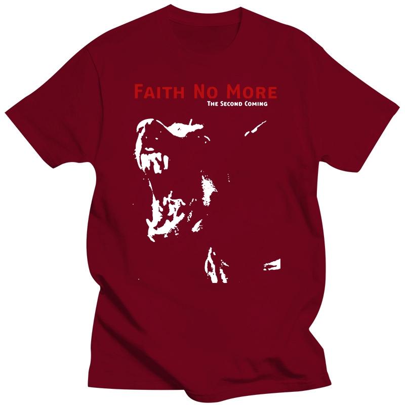 TRIOC NOU FAITH NO MORE The Second Vening DTG PRINTED TEE-S-7XL