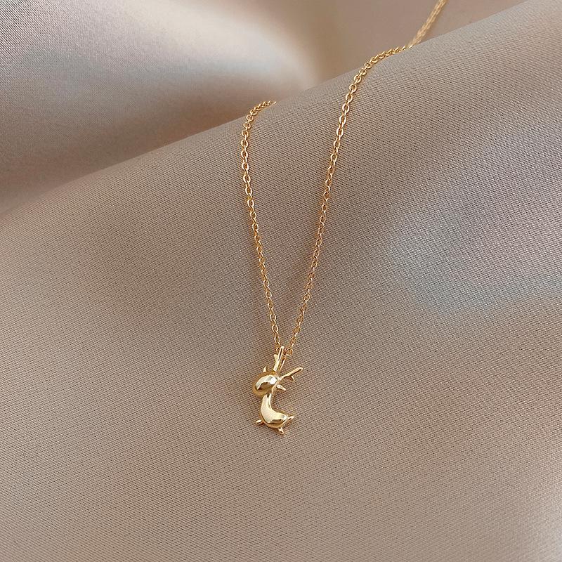 S925 Sterling Silver Deer Necklace – Trendy, High-End, Versatile Clavicle Pendant for Women