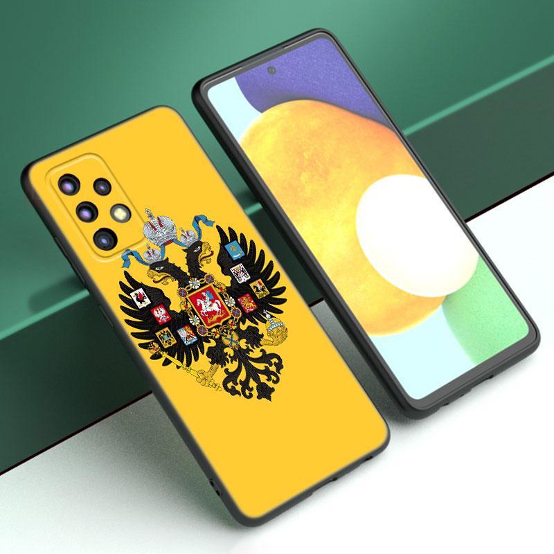 

Чехол для телефона с флагом России и национальным гербом для Samsung A13 A22 A24 A32 A23 A25 A34 A35 A52S A53 A54 A55 A73 A12 A14 A15 A31 A33 A50 Samsung A73 5G