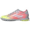 X Speedflow .3 Comfortable TF (Rubber Studs) Non-Slip Durable Soccer Shoes Unisex Soccer Shoes Gray Pink Yellow FY3311