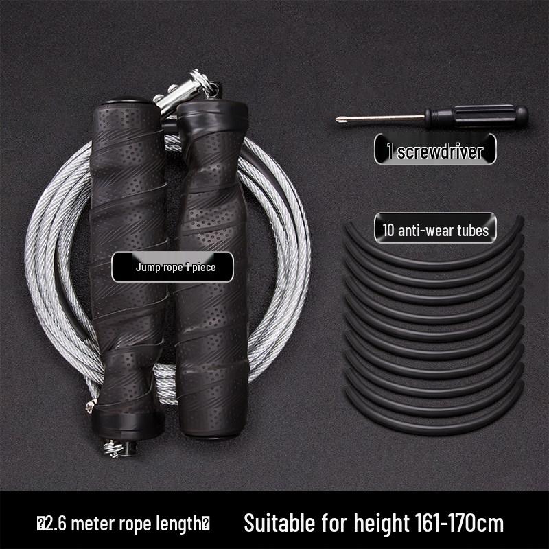 

Не запутывающаяся стальная проволочная скакалка для взрослых и школьников - Идеально подходит для похудения и спортивных экзаменов в средней школе