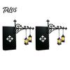 Seasonal Soft Furnishings Ghost LED Bookshelf Lamp with Pumpkin Bat Hanging Charms, Halloween Ambient Light for Bookshelves Bookend Night Light,