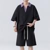Completo Uomo Manica Corta Versatile Casual Sportivo Due Pezzi