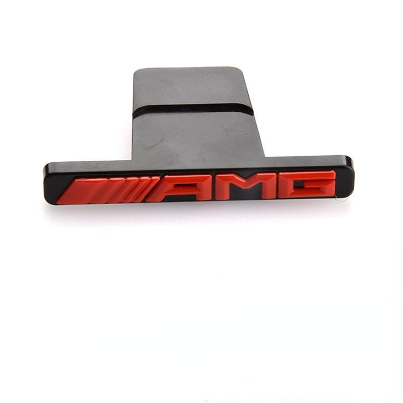 

GLC GLB Car Front Grill Badge Emblem Sticker for Mercedes benz W212 W213 W202 W211 W176 W210 W205 Gla Glc Cls Glk Accessories червоний