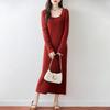 2026 Women's U-Neck High-Waist Loose Slimming Knit Cashmere Sweater