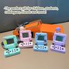 Tetris Portable Game Console Key Holder Nostalgic Toy Cute Key Ring Car Key Key Chain Pendant Kid...