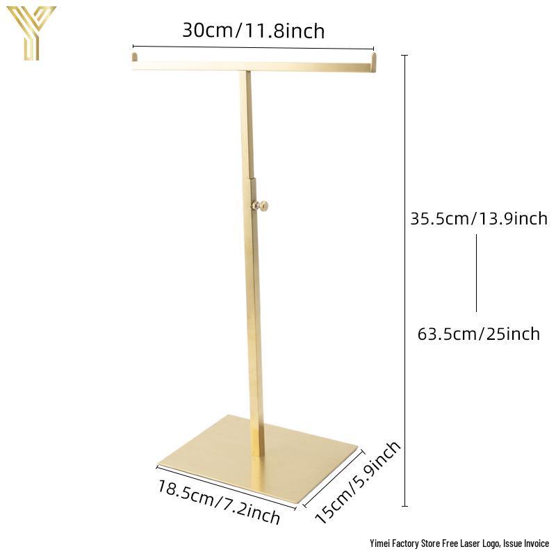 Stainless Steel Multifunctional Clothing and Accessories Display Rack