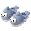 New cotton slippers women's winter high value warm cute thick bottom home bag and plush cotton slippers men's winter