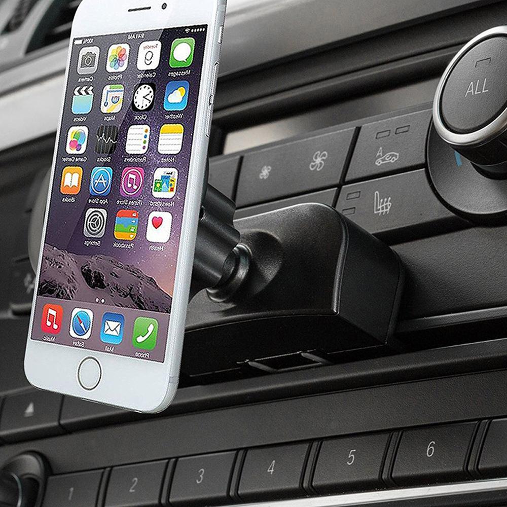 Universal Magnetic Cellphone Car Holder Air Vent Outlet CD Slot Mount Clip for Mobile Phone Holder ABS Mount Support Accessories