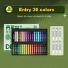 24/36/48/72 Colors Oil Painting Stick Set Heavy Color Ultra Soft Oil Pastel Children DIY Various Painting Style Art Supplies