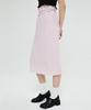 Sperone Woman Relaxed Seersucker Skirt (Light Pink)