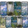 Cover for iPhone 17 16 15 Xiaomi Poco Redmi Note 14 13 12 11 Pro 16e Samsung Galaxy S25 S24 S23 OPPO Huawei Claude Monet Waterlily Cat Art Phone Case