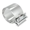 UXCELL 1-2pcs 2 Inch 2.5 Inch 3 Inch 4 Inch Car Exhaust Pipe Sleeve Connector Clamp Coupler Universal Adjustable