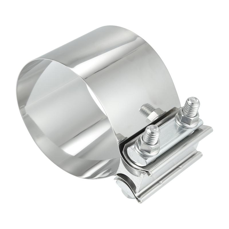 UXCELL 1-2pcs 2 Inch 2.5 Inch 3 Inch 4 Inch Car Exhaust Pipe Sleeve Connector Clamp Coupler Universal Adjustable