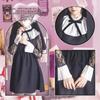 Clearstone Coquettish Girly Cosplay Halloween Dolly Sister Women's Black