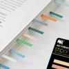 300 Sheets Rainbow Color Index Sticker Memo Pad Post-It Waterproof Transparent Sticky Notes School Supplies Kawaii Stationery