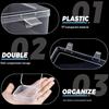 Transparent Compartmentalized Bead Storage Box - Small Square Plastic Set