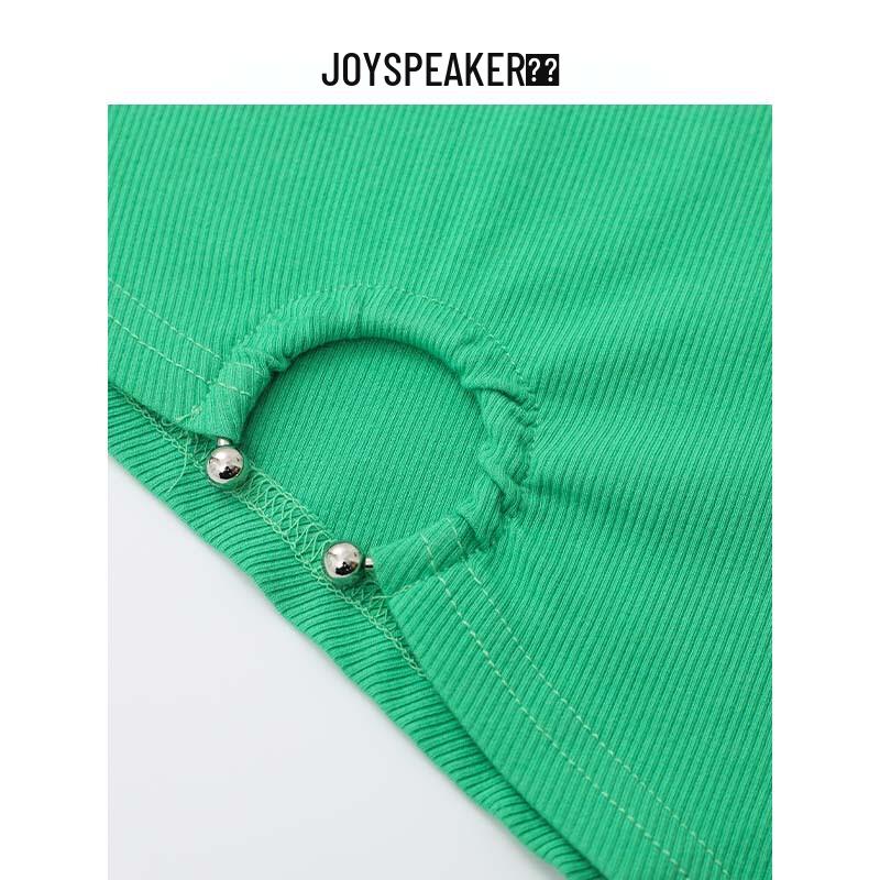 Women's Slim Fit Round Neck Knit Top