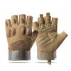 Outdoor-Handschuhe Reiten Herren Rutschfest Stoßdämpfung Halbfinger Hartschale Schutz Training Bergsteigen Militärfans Schnittfest Taktische Handschuhe