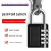 Waterproof Four-Digit Combination Padlock for Car Frames, Helmets, Suitcases, Backpacks, and Utility Boxes