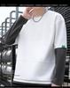 Autumn 2023 Men's Round Neck Sweatshirt - Fake Two-Piece, Versatile, Casual, Handsome Style