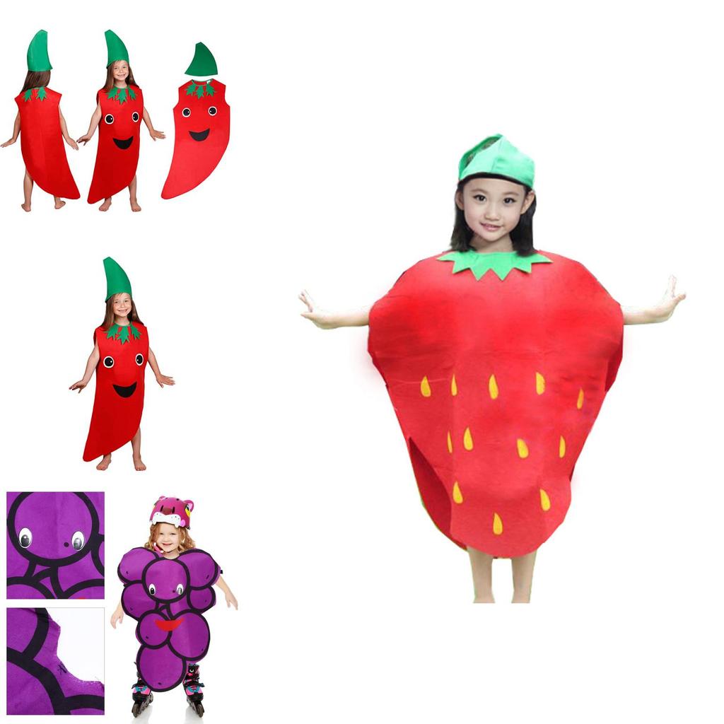 Kids Performance Outfit Fruits Vegetables
