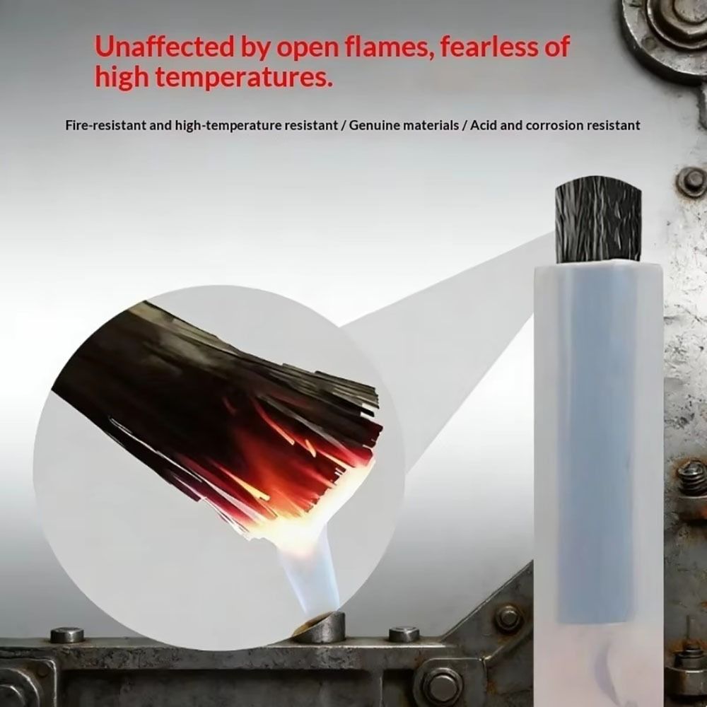 1Pcs Copper Head Weld Seam Pickling Brush TIG Weld Cleaning Tool For Stainless Steel Weld Cleaning