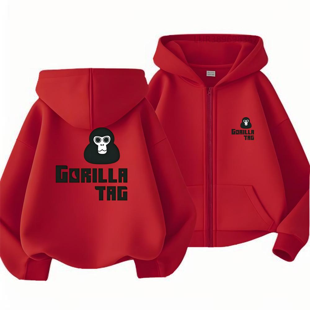 Boy Black Gray Coat Hoodies Kid Autumn Clothing Zipper Style Girl Purple Pink Tops Children Hoodie