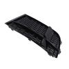 Front Bumper Fog Light Grille Glossy Black Side Bumper Fog Lamp Cooling Air Grill for A3 8v Sedan Sportback Convertible