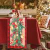 New Year Christmas Table Runner Navidad Gift Christmas Tablecloth New Table Cover  Party Ornament