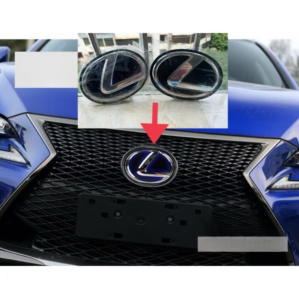 10/11/12/13/16.3/17.5cm Lexus Emblem Badge , No Acc Radar, Front & Rear Trunk Fit CT200H IS250 ES GS300 RX400 HE7