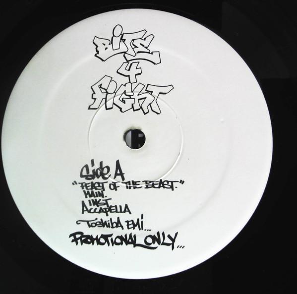 

12inch Record BITE 4 FIGHT Feast Of The Beast B4F001 Toshiba EMI Japan Rap HipHopRB Used