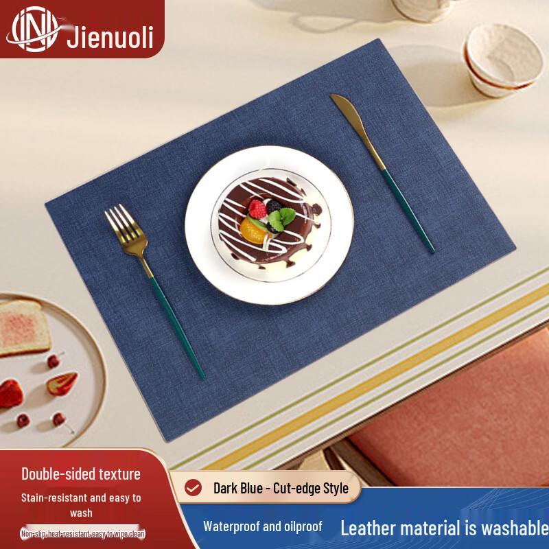 JNL Nordic Waterproof Leather Table Mat