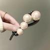 Simple Pearl Hair Clip for Women, Elegant Claw Clip/twist Clip for The Back of The Head