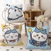Kawai Cartoon H-Hachiware Pillow Cushion Cover Pillowcase Living Room Sofa Home Decor Customized