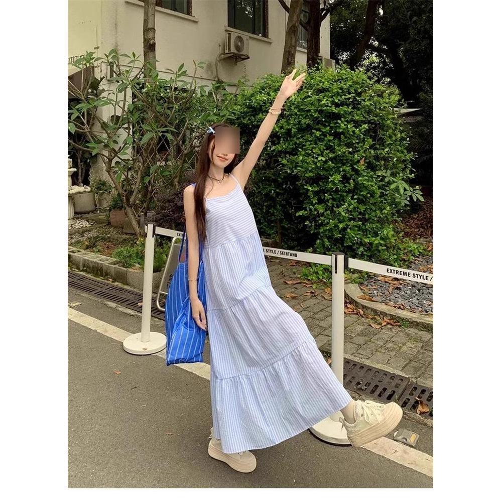 

Шикарное летнее платье-накидка из французского кружева с ажурным узором для женщин L (recommended for 50-55kg)