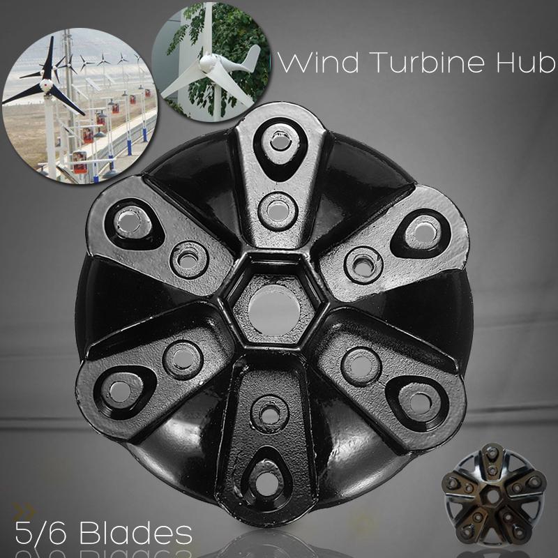 Wind Turbine Hub Generator Accessories Suitable For 3/5 Blades S/M Type Black Wind Turbine Hub Generator Accessories Suitable For 3/5 Blades S/M Type Black