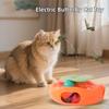 Built-in Feather Smart Interactive Cat Toy Non-slip Butterfly Cat Teaser Toy  Indoor