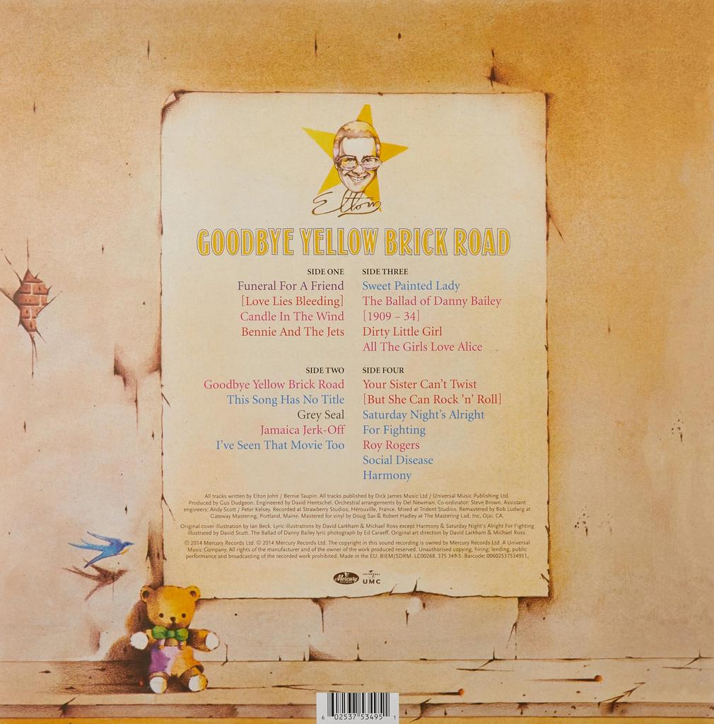 Goodbye Yellow Brick -Hq- [Analog]