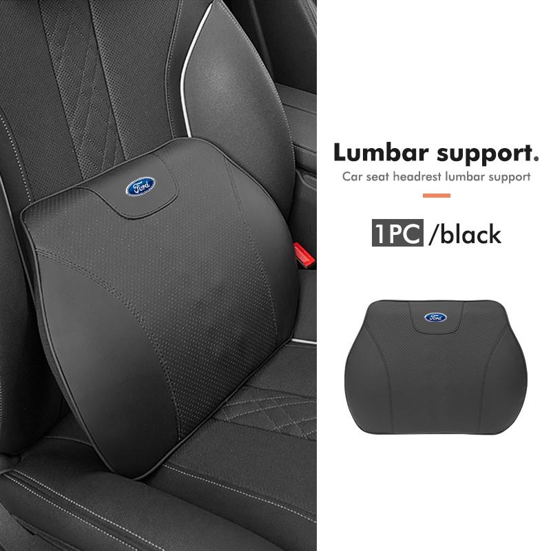 KKHK4 Car Back Headrest Neck Pillow Breathable Lumbar Support For Ford Escort KA Flex Everest KA Expedition Falcon Fusion