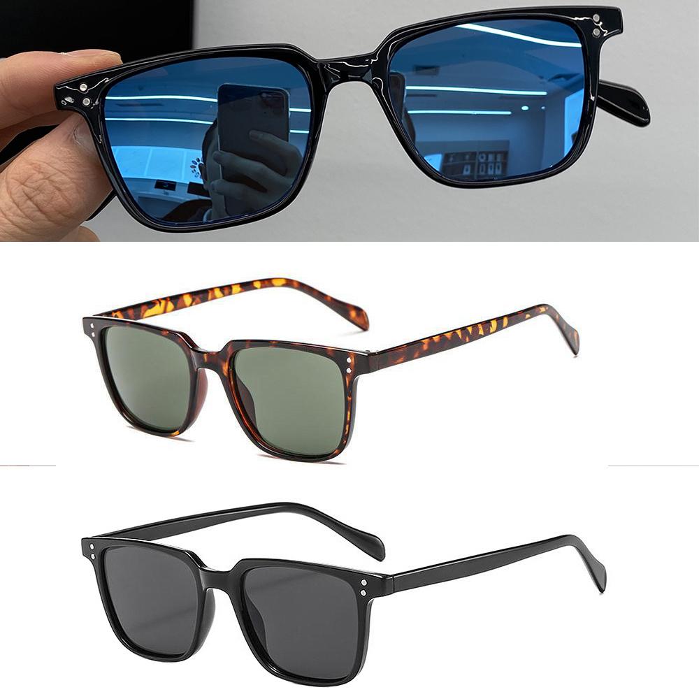 3 Pcs/Set New Rectangle Sunglasses Women Men Vintage Brand Square Sun Glasses for Women Shades Female Eyewear Unisex Glasses
