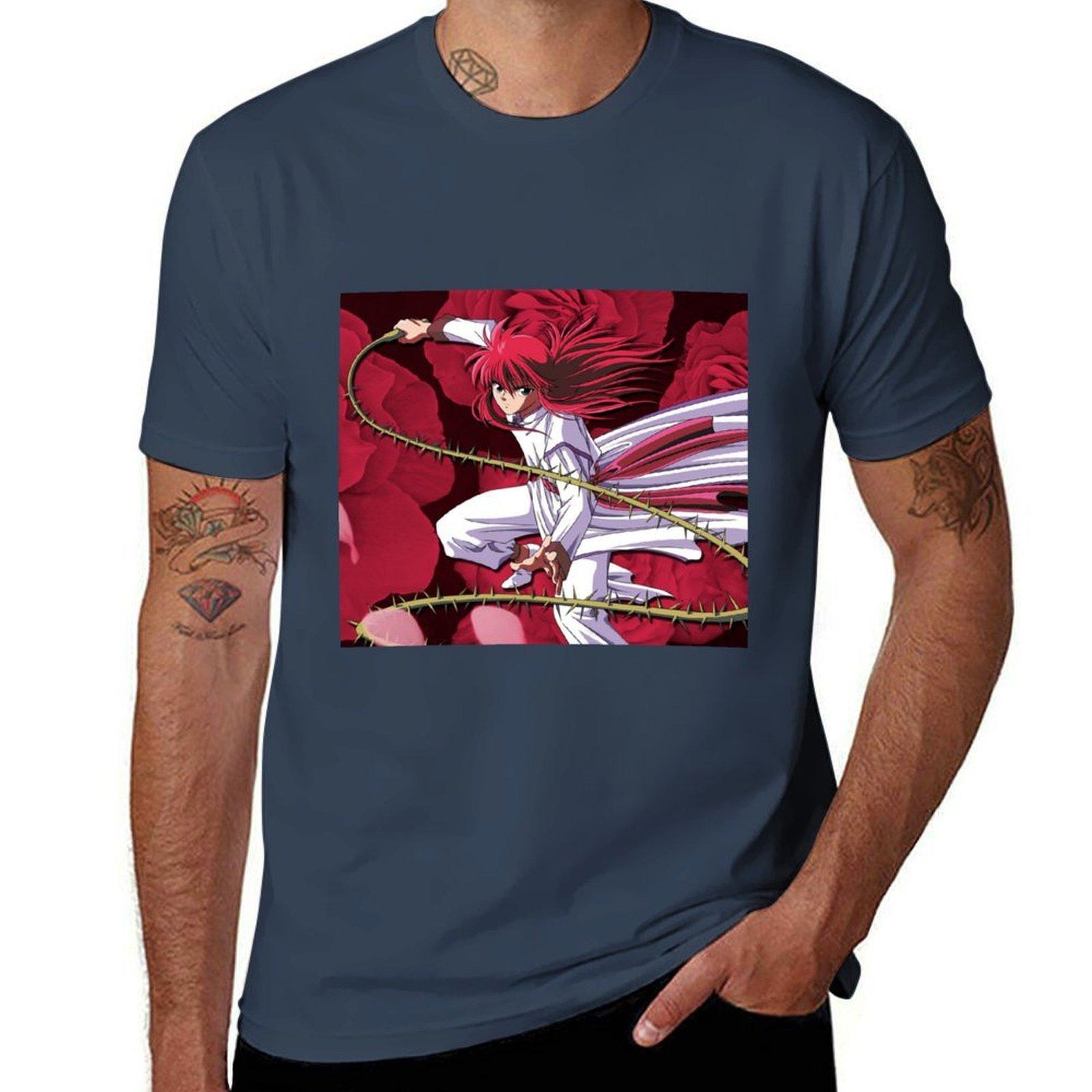 Kurama Tshirt Stain Resistant Casual Tee S